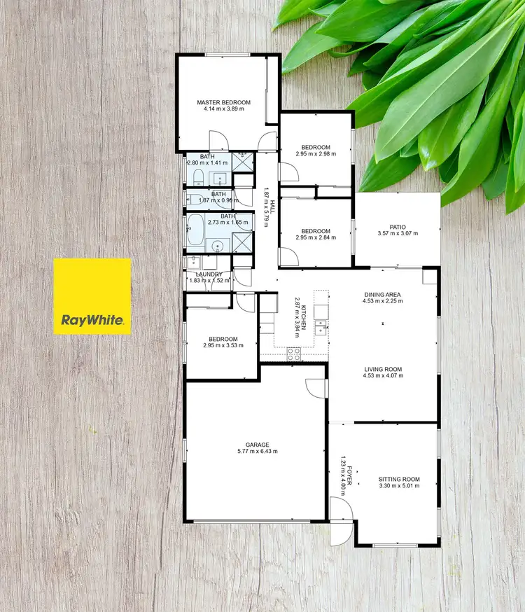 Floorplan of Homely house listing, 2 Grammar Close, Gympie QLD 4570