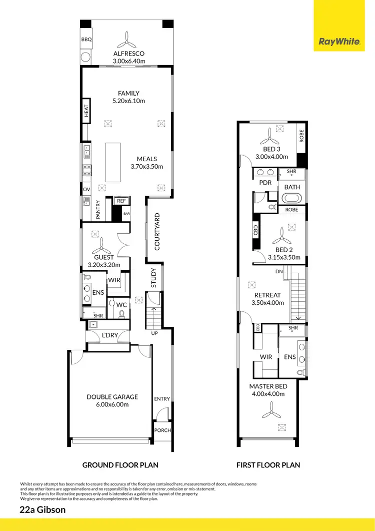 Floorplan of Homely house listing, 22A Gibson Street, West Beach SA 5024