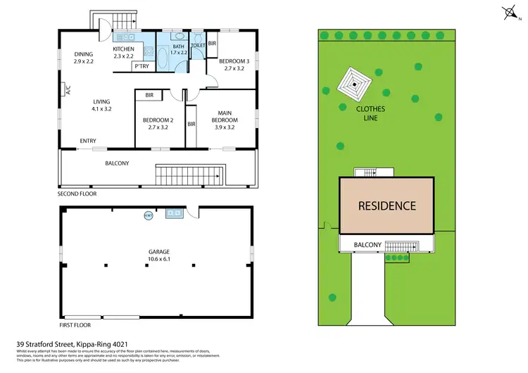 Floorplan of Homely house listing, 39 Stratford Street, Kippa-Ring QLD 4021