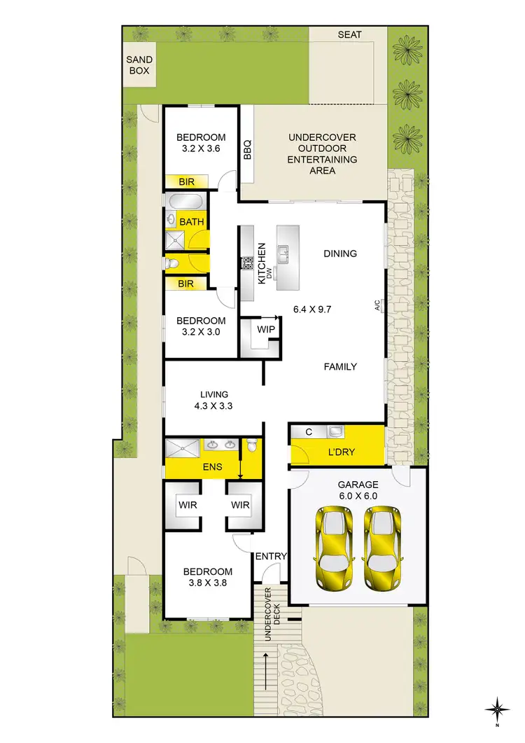 Floorplan of Homely house listing, 34 Swanburra Road, Charlemont VIC 3217