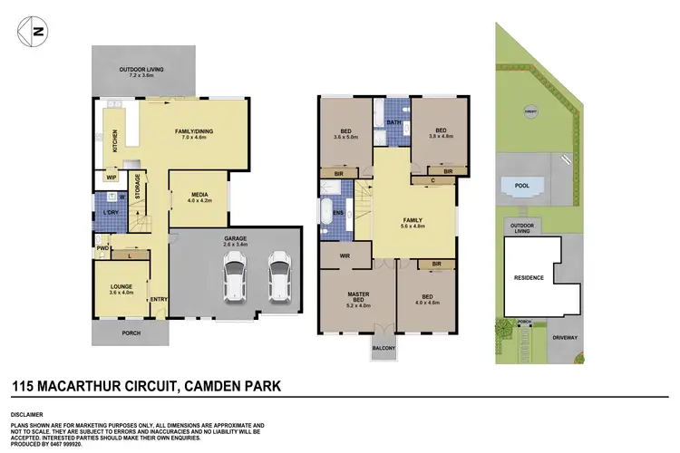 Floorplan of Homely house listing, 115 Macarthur Circuit, Camden Park NSW 2570