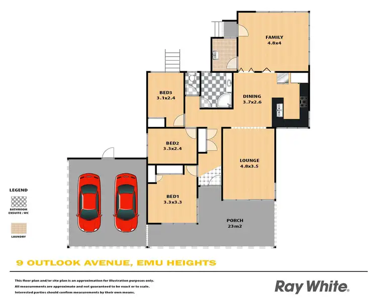Floorplan of Homely house listing, 9 Outlook Avenue, Emu Heights NSW 2750