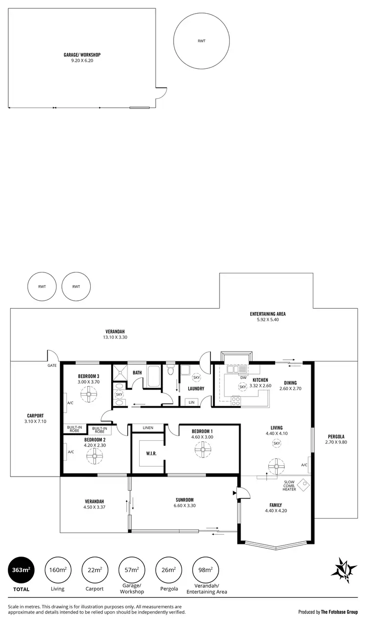 Floorplan of Homely house listing, 123 North Road, Nairne SA 5252