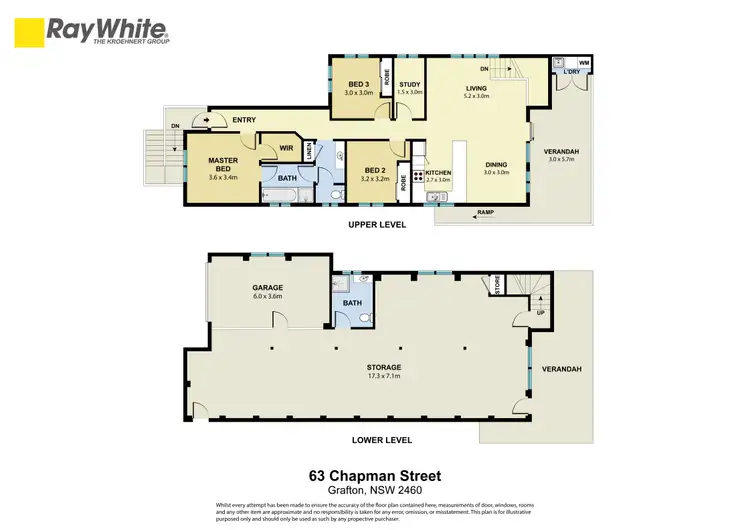 Floorplan of Homely house listing, 63 Chapman Street, Grafton NSW 2460