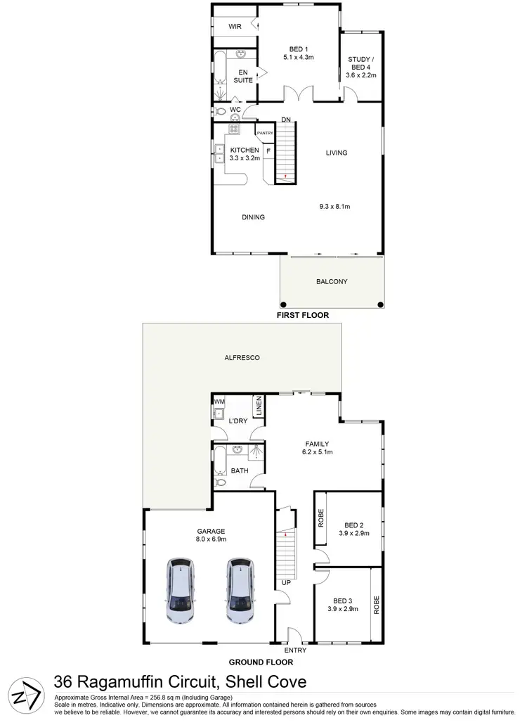Floorplan of Homely house listing, 36 Ragamuffin Circuit, Shell Cove NSW 2529