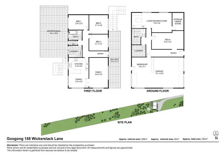Floorplan of Homely house listing, 158 Wickerslack Lane, Googong NSW 2620