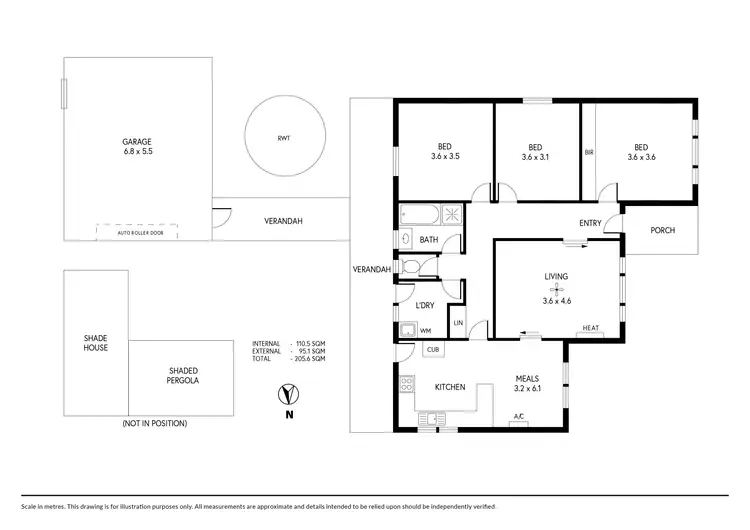 Floorplan of Homely house listing, 7 Copeland Avenue, Lobethal SA 5241