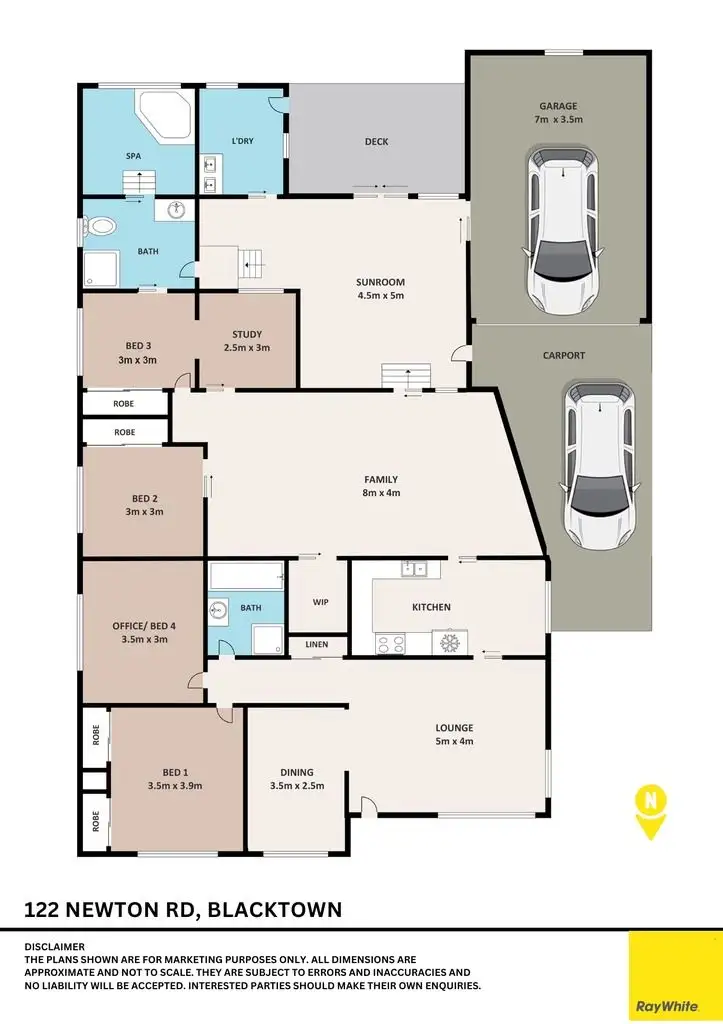 Floorplan of Homely house listing, 122 Newton Road, Blacktown NSW 2148