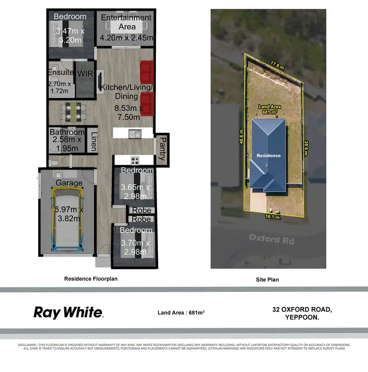 Floorplan of Homely house listing, 32 Oxford Road, Yeppoon QLD 4703