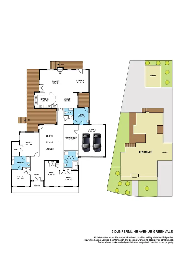 Floorplan of Homely house listing, 9 Dunfermline Avenue, Greenvale VIC 3059