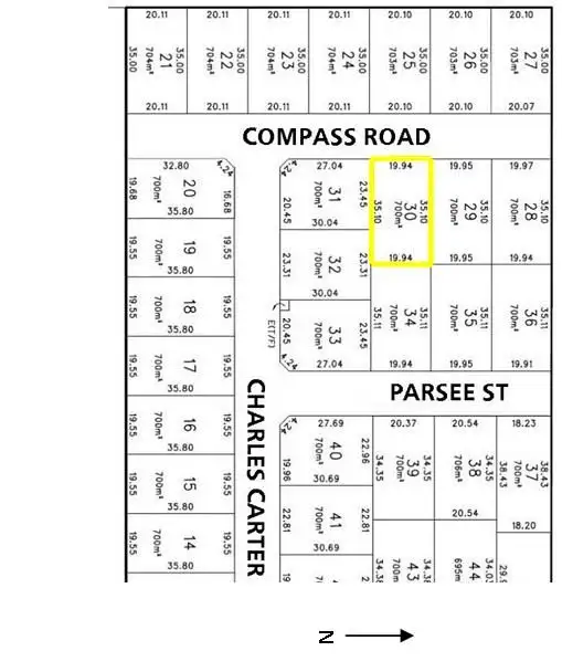 Floorplan of Homely land listing, 5, Lot 30 Compass Road, Edithburgh SA 5583
