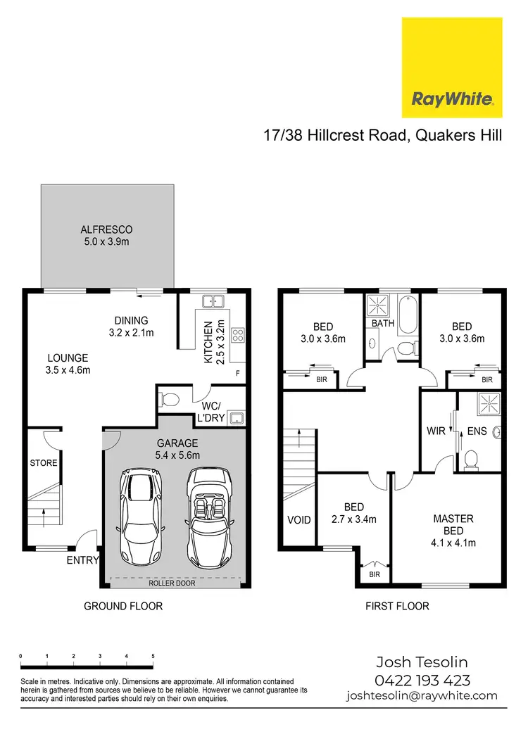 Floorplan of Homely townhouse listing, 17/38 Hillcrest Road, Quakers Hill NSW 2763