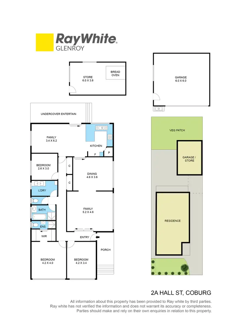 Floorplan of Homely house listing, 2A Hall Street, Coburg VIC 3058
