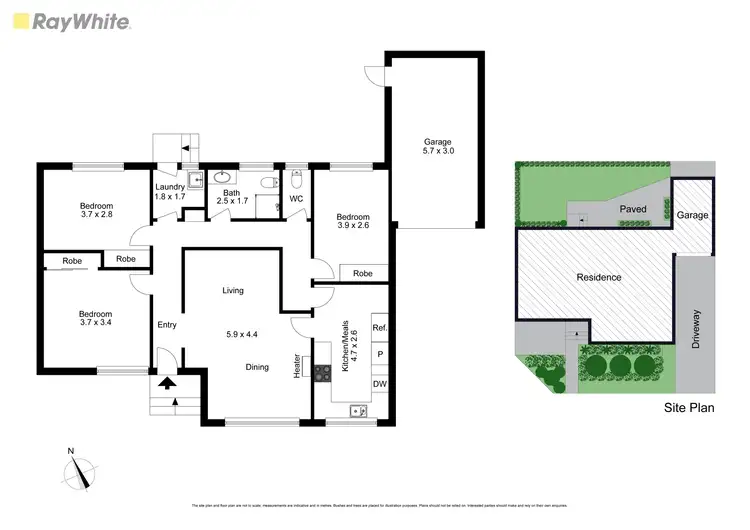 Floorplan of Homely unit listing, 3/33-35 Darling Street, Hughesdale VIC 3166