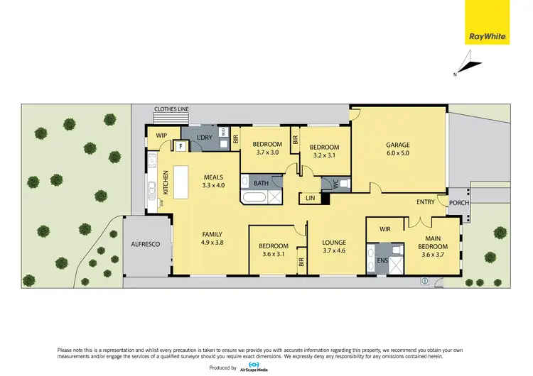 Floorplan of Homely house listing, 16 Darwin Way, Wollert VIC 3750