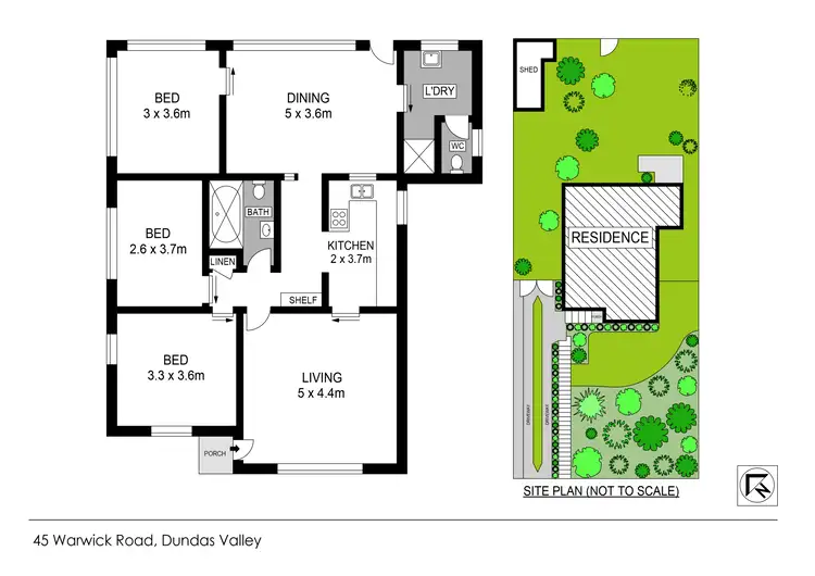 Floorplan of Homely house listing, 45 Warwick Road, Dundas Valley NSW 2117