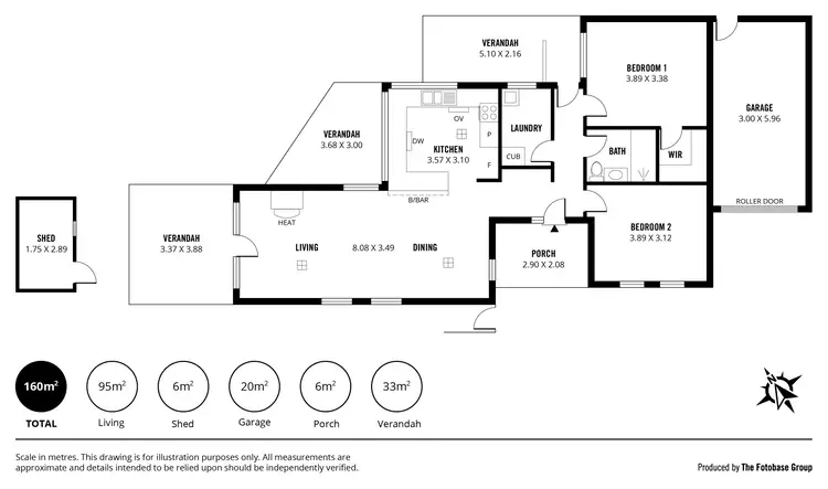 Floorplan of Homely unit listing, 4/50 Ninth Avenue, Joslin SA 5070