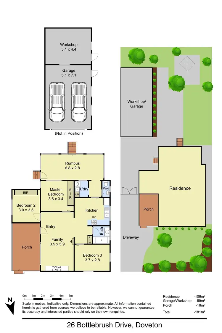 Floorplan of Homely house listing, 26 Bottlebrush Drive, Doveton VIC 3177