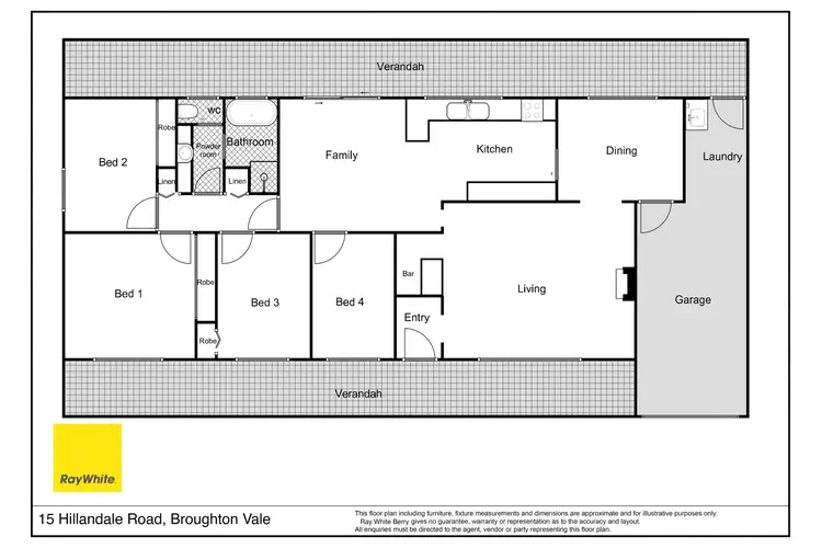 Floorplan of Homely house listing, 15 Hillandale Road, Broughton Vale NSW 2535