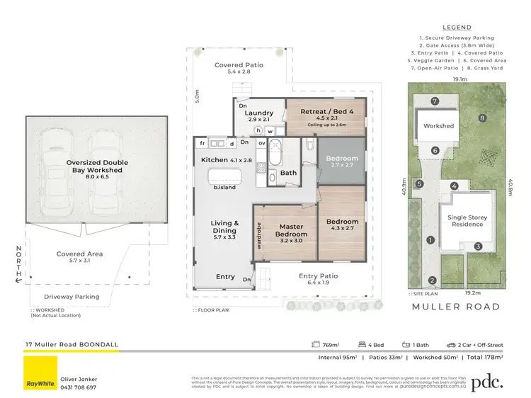 Floorplan of Homely house listing, 17 Muller Road, Boondall QLD 4034