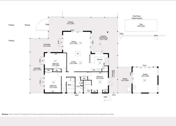 Floorplan of Homely house listing, 47 Demco Drive, Broome WA 6725