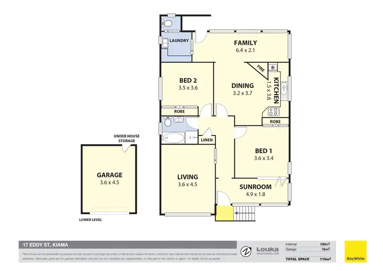 Floorplan of Homely house listing, 17 Eddy Street, Kiama NSW 2533