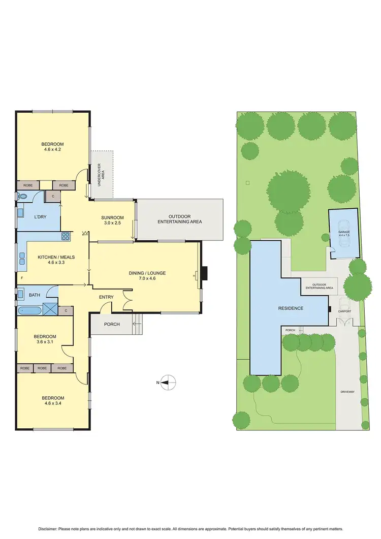 Floorplan of Homely house listing, 18 Prospect Street, Glenroy VIC 3046