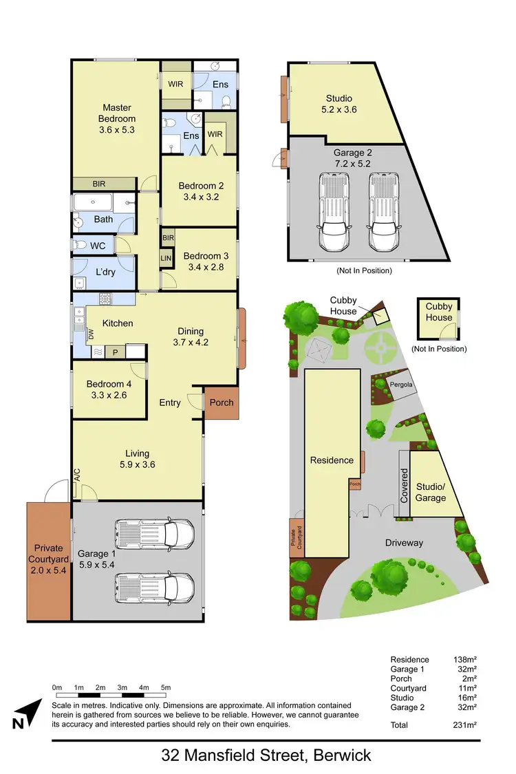 Floorplan of Homely house listing, 32 Mansfield Street, Berwick VIC 3806