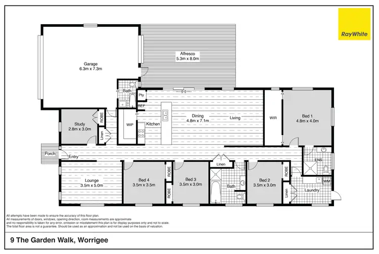 Floorplan of Homely house listing, 9 The Garden Walk, Worrigee NSW 2540
