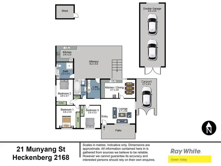 Floorplan of Homely house listing, 21 Munyang, Heckenberg NSW 2168