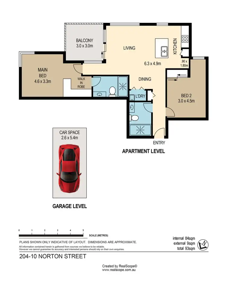 Floorplan of Homely unit listing, 204/10 Norton Street, Upper Mount Gravatt QLD 4122