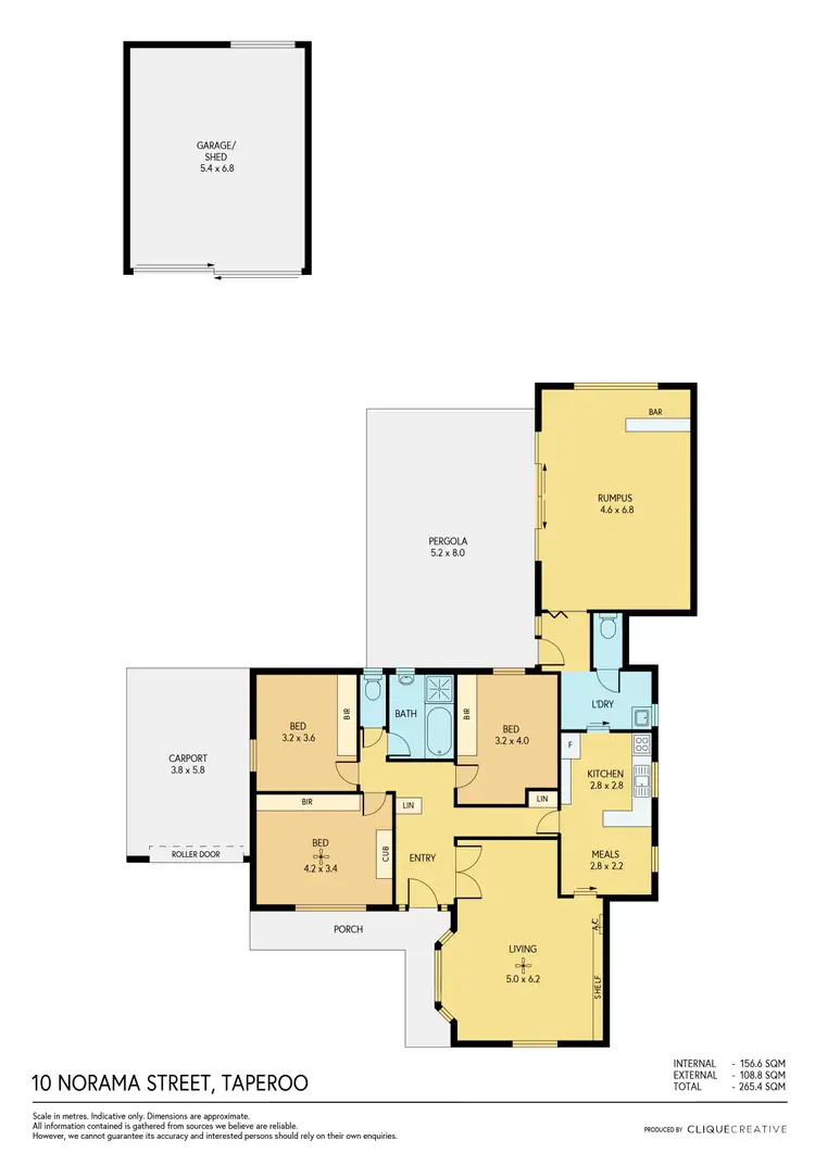 Floorplan of Homely house listing, 10 Norama Street, Taperoo SA 5017