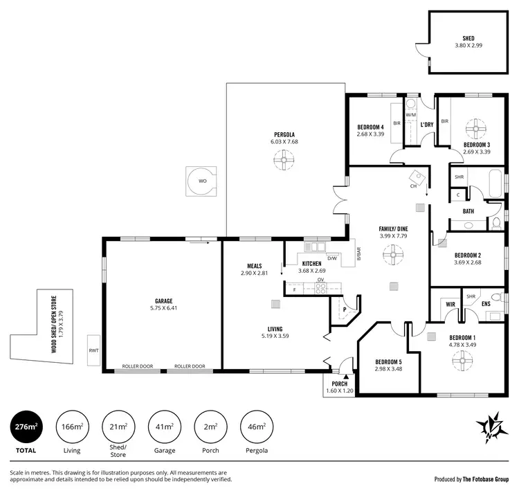 Floorplan of Homely house listing, 20 Saint James Drive, Littlehampton SA 5250