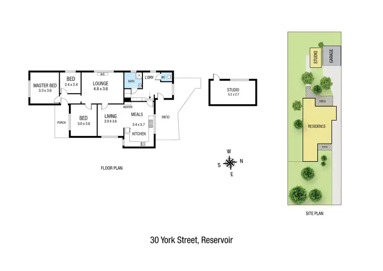 Floorplan of Homely house listing, 30 York Street, Reservoir VIC 3073