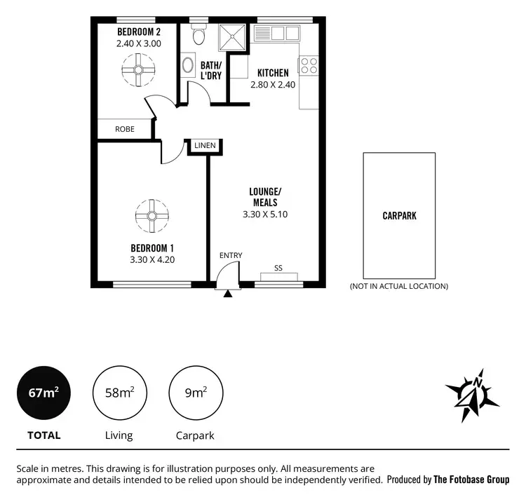 Floorplan of Homely unit listing, 22/194-196 Seaview Road, Henley Beach South SA 5022