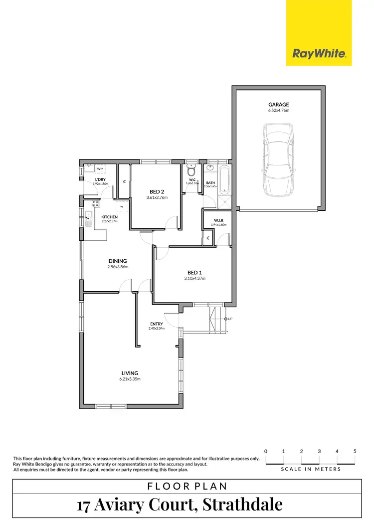 Floorplan of Homely house listing, 17 Aviary Court, Strathdale VIC 3550