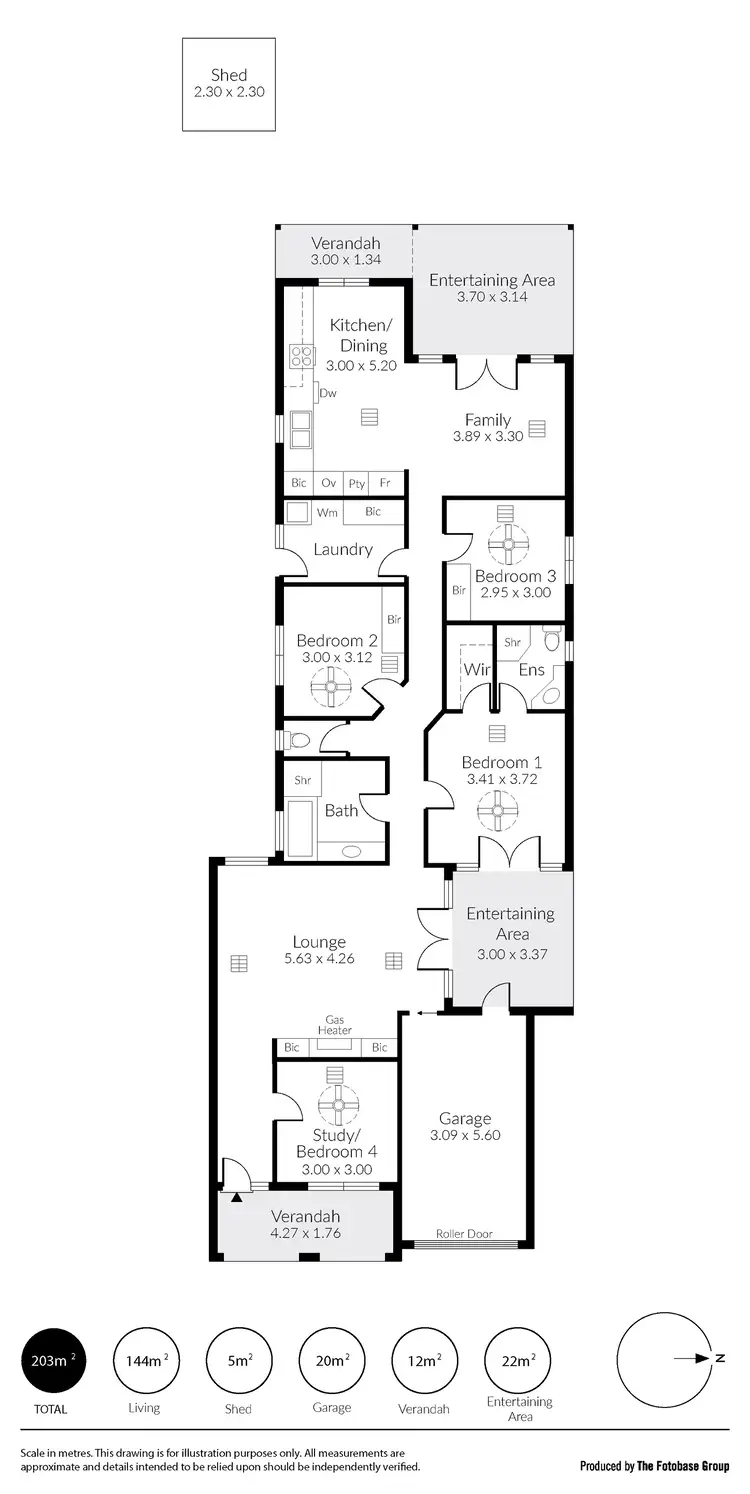 Floorplan of Homely house listing, 9 Fort Avenue, Kensington Gardens SA 5068