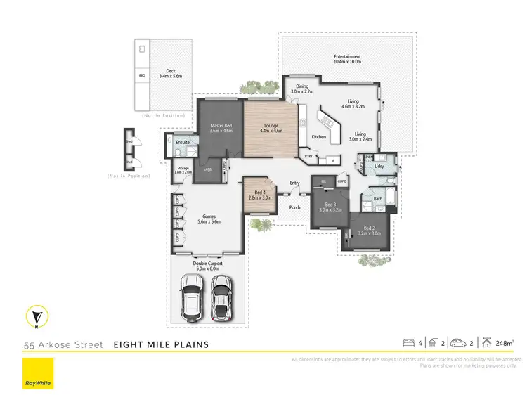 Floorplan of Homely house listing, 55 Arkose Street, Eight Mile Plains QLD 4113