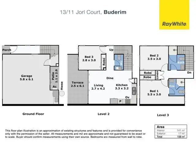 Floorplan of Homely townhouse listing, 13/11 Jorl Court, Buderim QLD 4556