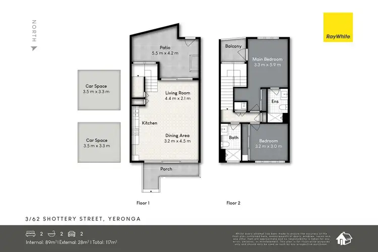 Floorplan of Homely unit listing, 3/62 Shottery Street, Yeronga QLD 4104
