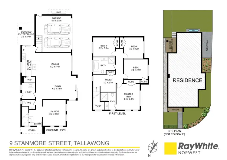 Floorplan of Homely house listing, 9 Stanmore Street, Tallawong NSW 2762