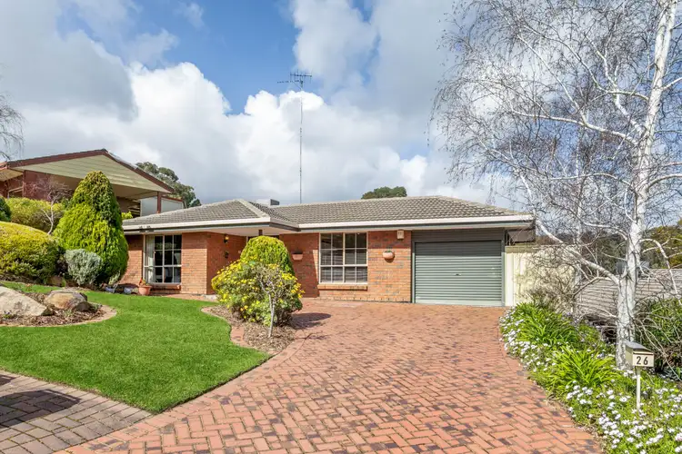 Floorplan of Homely house listing, 26 Woodlea Drive, Aberfoyle Park SA 5159