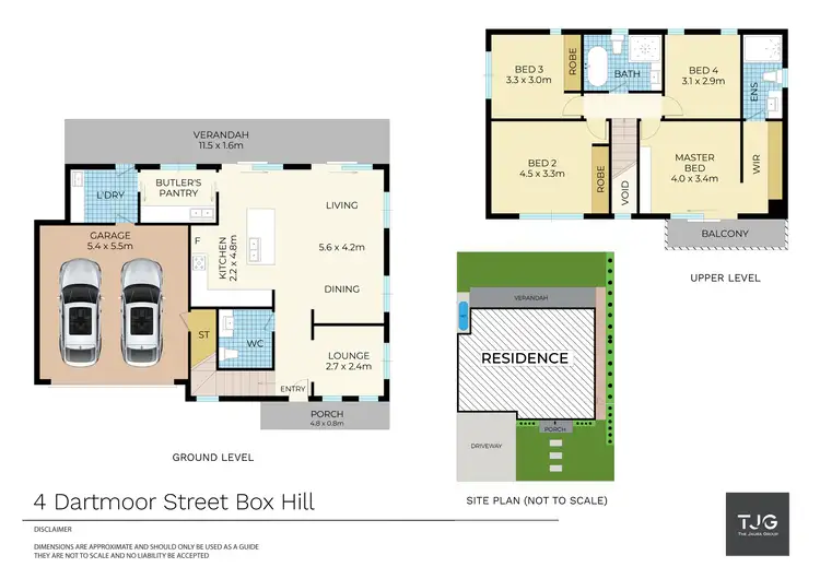 Floorplan of Homely house listing, 4 Dartmoor Street, Box Hill NSW 2765