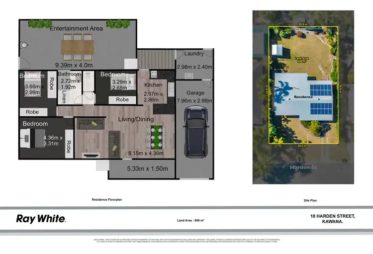 Floorplan of Homely house listing, 10 Harden Street, Kawana QLD 4701
