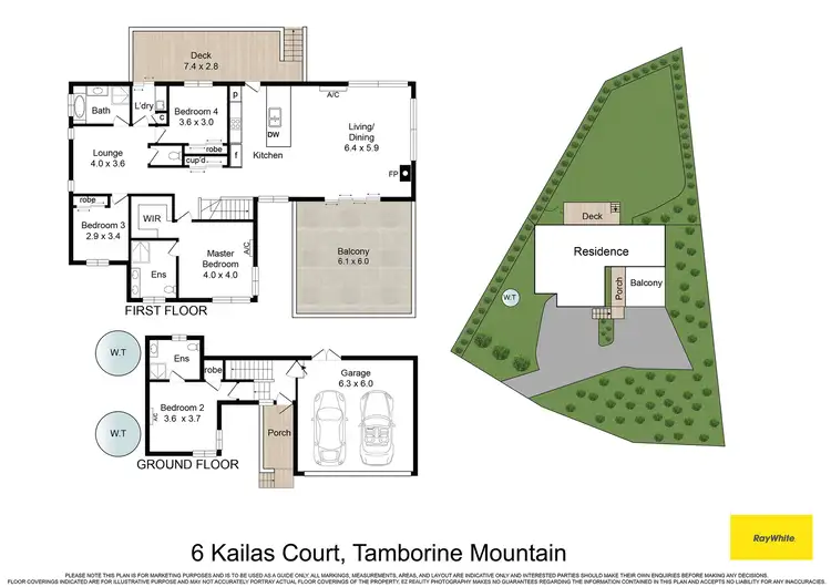 Floorplan of Homely house listing, 6 Kailas Court, Tamborine Mountain QLD 4272