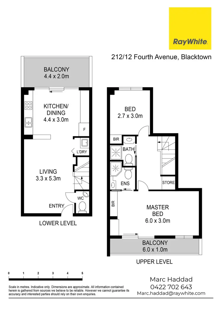 Floorplan of Homely unit listing, 212/12 Fourth Avenue, Blacktown NSW 2148