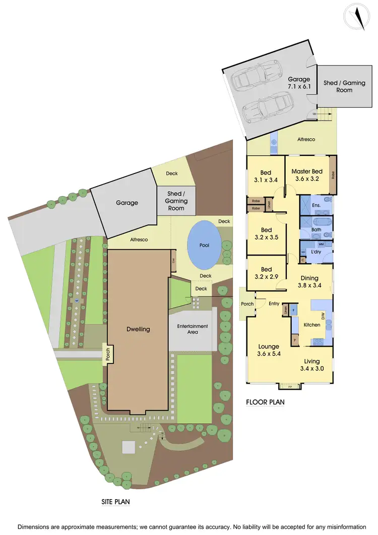 Floorplan of Homely house listing, 1 Carrara Road, Rowville VIC 3178