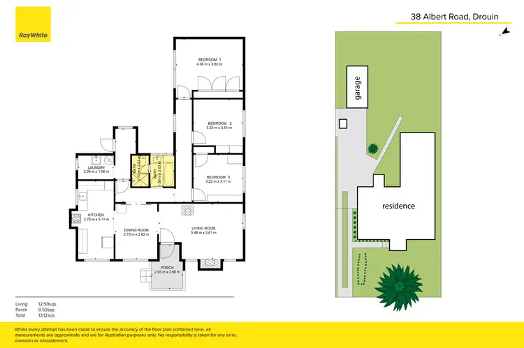 Floorplan of Homely house listing, 38 Albert Road, Drouin VIC 3818