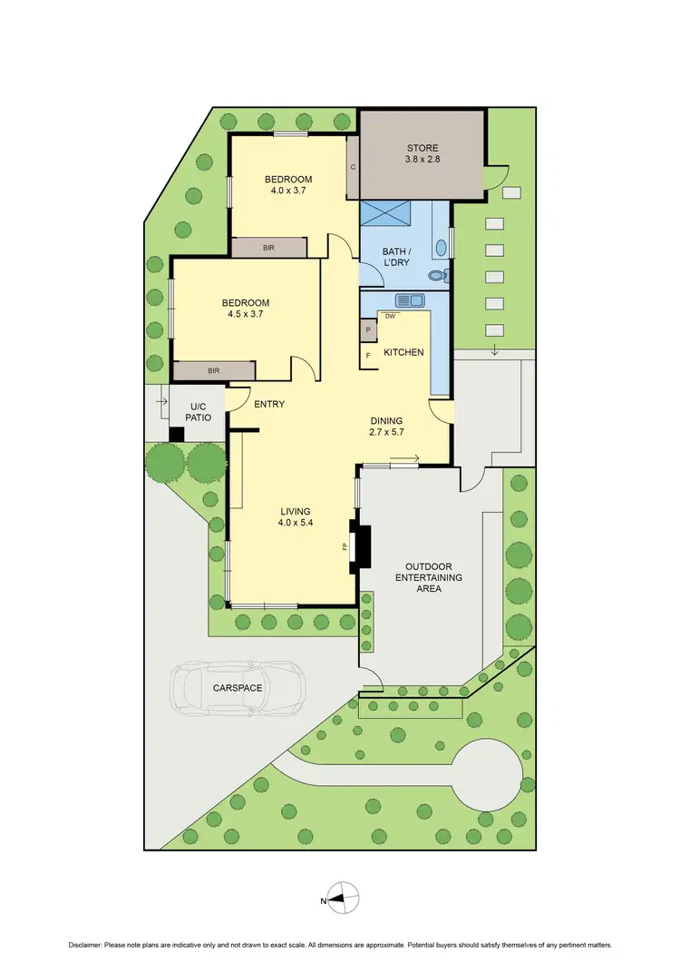 Floorplan of Homely house listing, 1/38 Edward Street, Fawkner VIC 3060