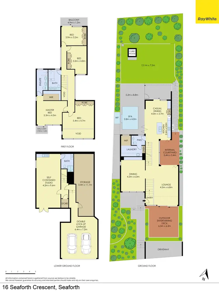 Floorplan of Homely house listing, 16 Seaforth Crescent, Seaforth NSW 2092